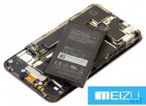 Замена аккумулятора на телефоне Meizu